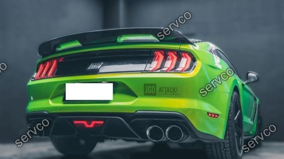 Difuzor bara spate Ford Mustang GT Premium, EcoBoost Premium GT500 Style 2018-2021 v1