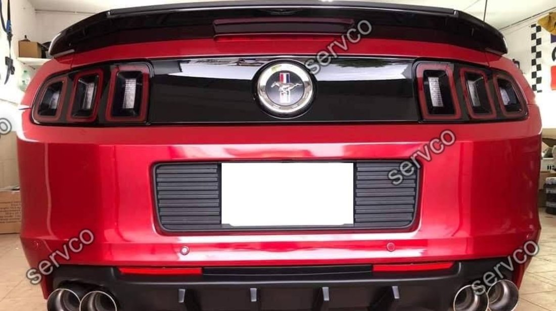 Difuzor bara spate Ford Mustang V6, GT SHELBY Style 2013-2014 v13