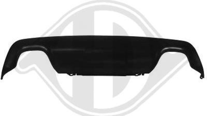 Difuzor bara spate M-Pachet BMW E60 cu evac. dubla