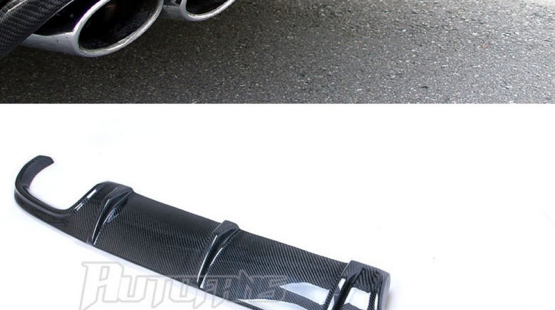 Difuzor bara spate Mercedes Benz E class W211 AMG din CARBON