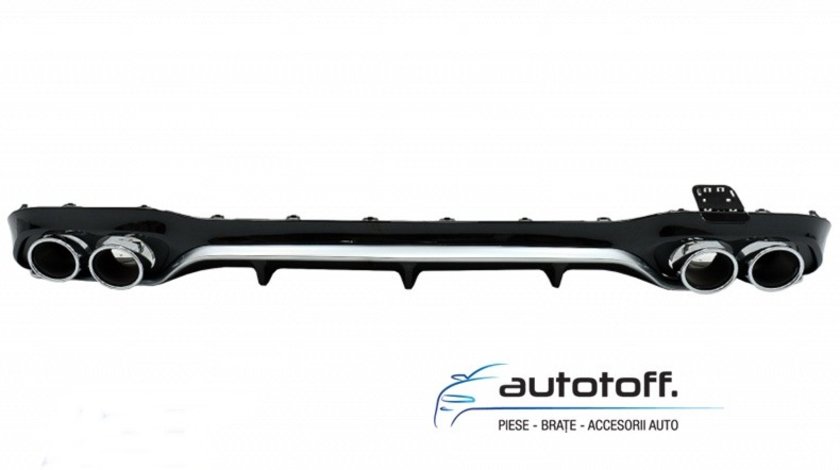 Difuzor bara spate Mercedes E-Class W213 (2016+) E53 Design Silver