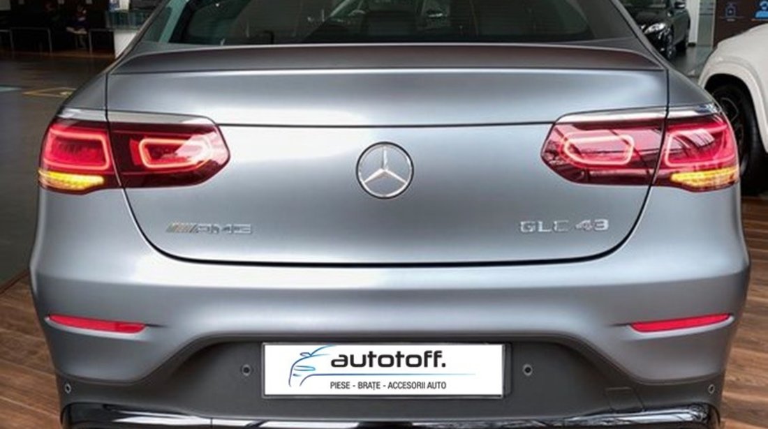Difuzor bara spate Mercedes GLC Coupe Facelift (2019+) AMG43 Full Black