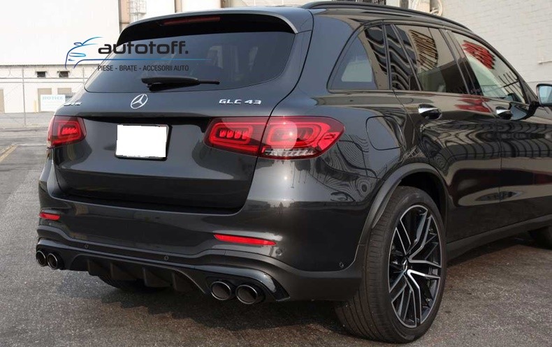 Difuzor bara spate Mercedes GLC X253 SUV Facelift (2019+) AMG43 Design