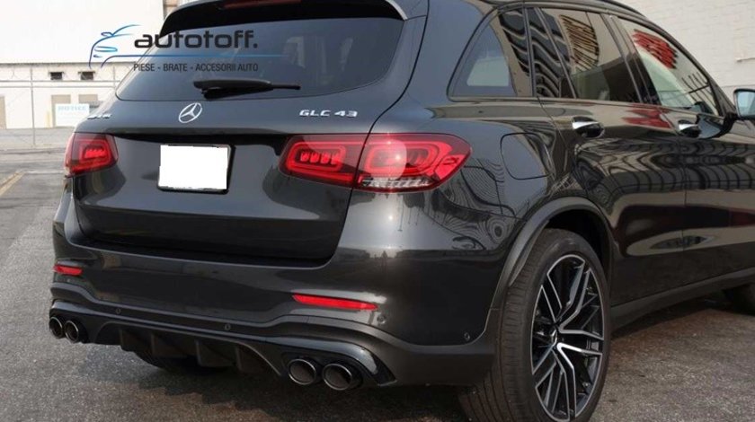 Difuzor bara spate Mercedes GLC X253 SUV Facelift (2019+) AMG43 Design