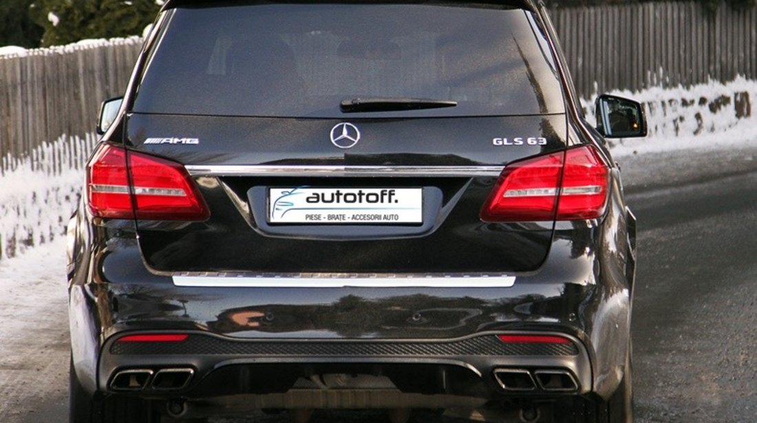 Difuzor bara spate Mercedes GLS X166 Facelift (15-19) Black Look