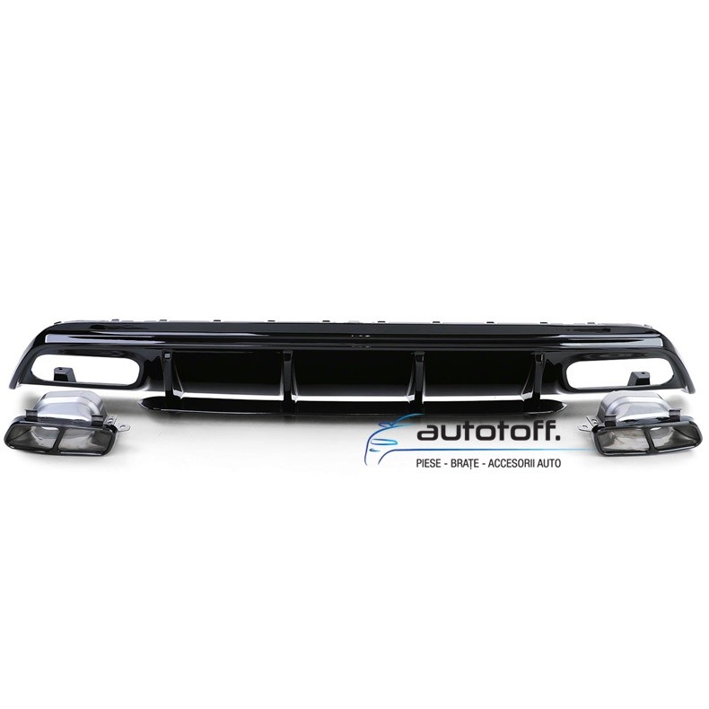 Difuzor bara spate Mercedes W176 A-Class Facelift (2015+) AMG Design