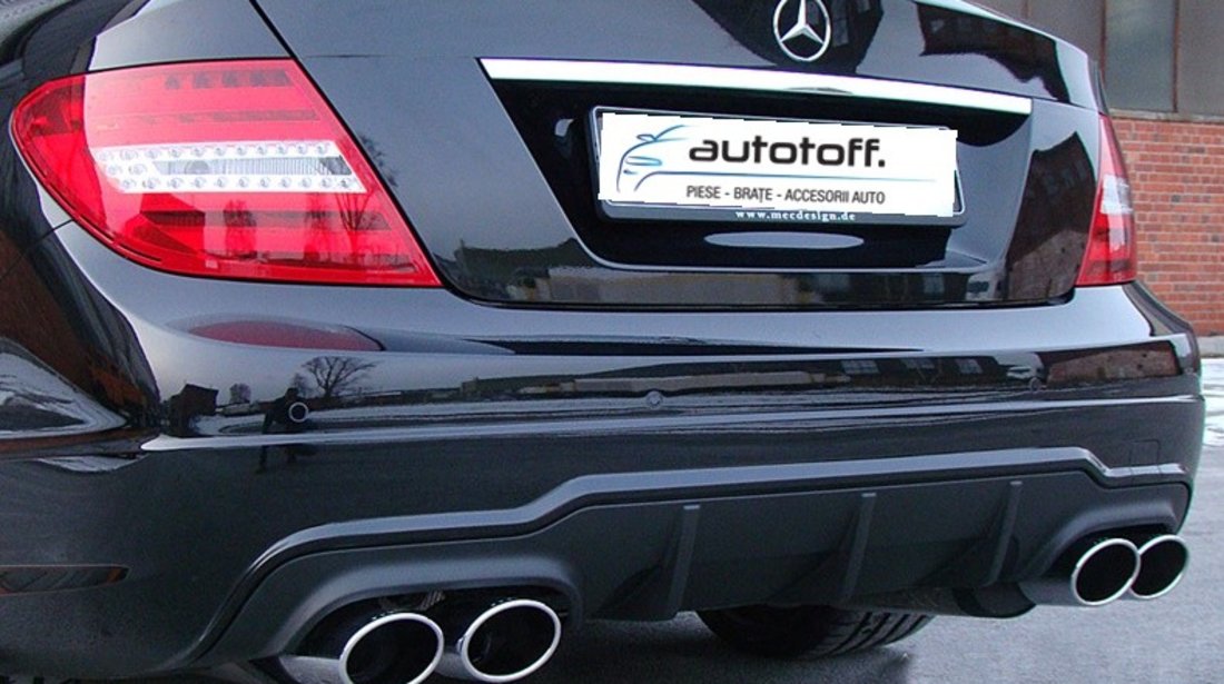 Difuzor bara spate Mercedes W204 C-Class Facelift (11-14) AMG Design