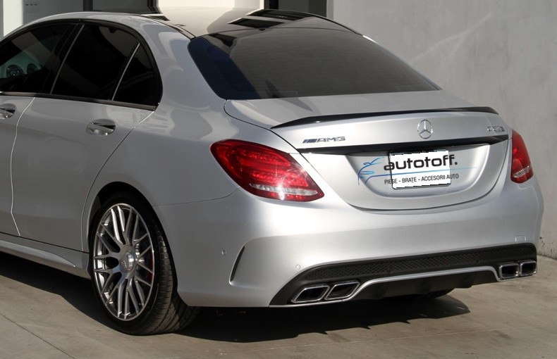 Difuzor bara spate Mercedes W205 C-Class (14-18) C63 Design
