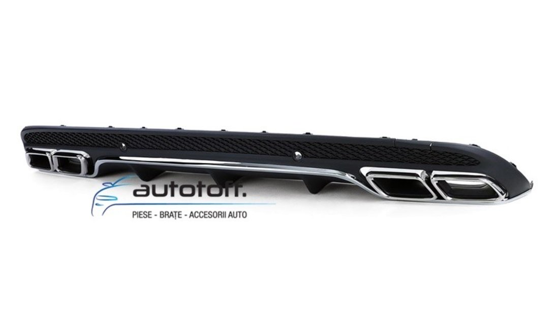 Difuzor bara spate Mercedes W205 C-Class (14-18) C63 Design