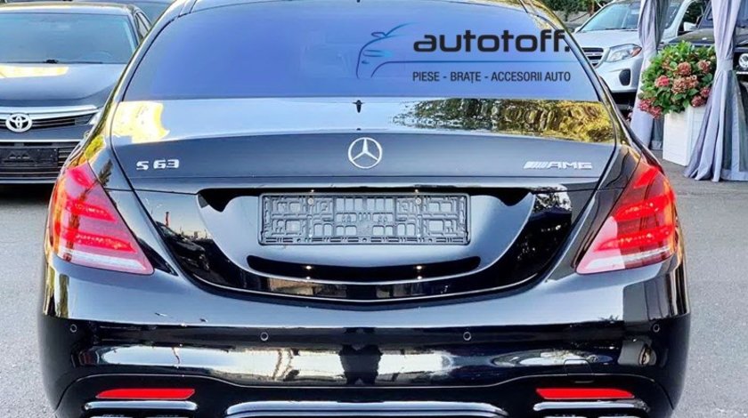 Difuzor bara spate Mercedes W222 S-Class Facelift (17-20) S63 Full Black