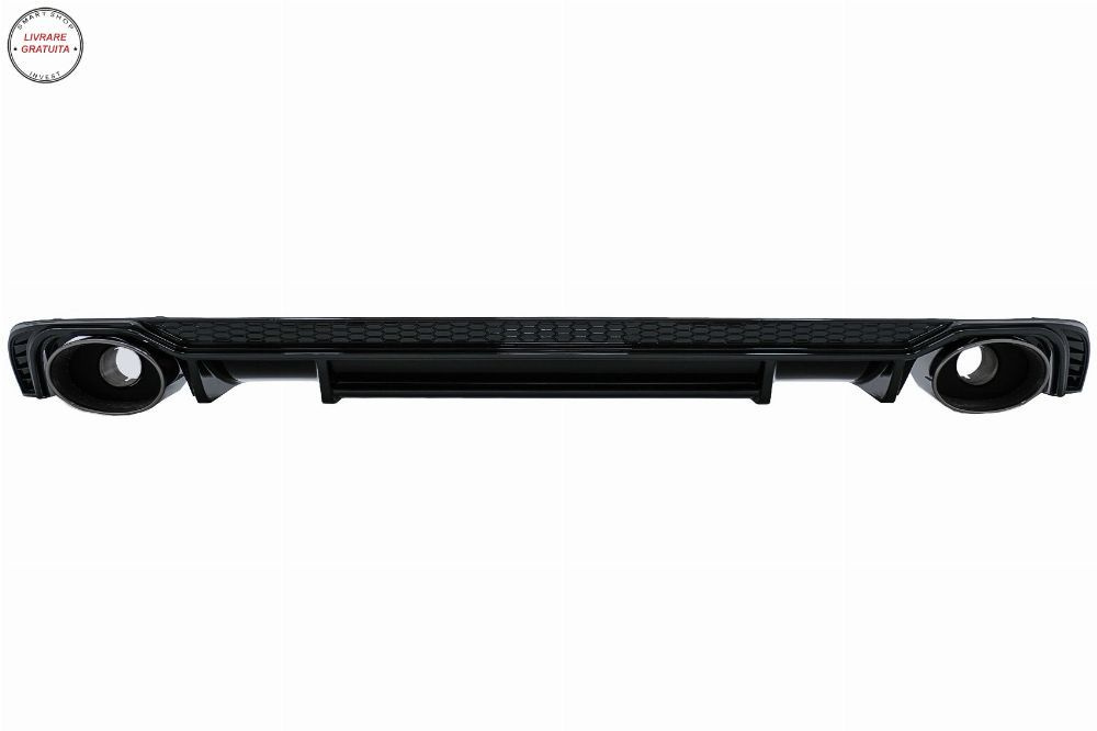 Difuzor Bara Spate Ornamente evacuare Audi A4 B9 8W Sedan Avant (2016-2018) pentru- livrare gratuita