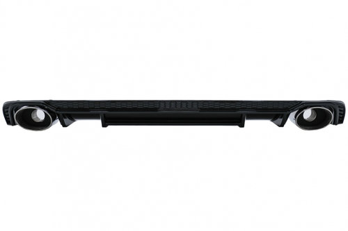 Difuzor Bara Spate Ornamente evacuare crom compatibil cu Audi A4 B9 8W Sedan Avant (2016-2018) pentr...