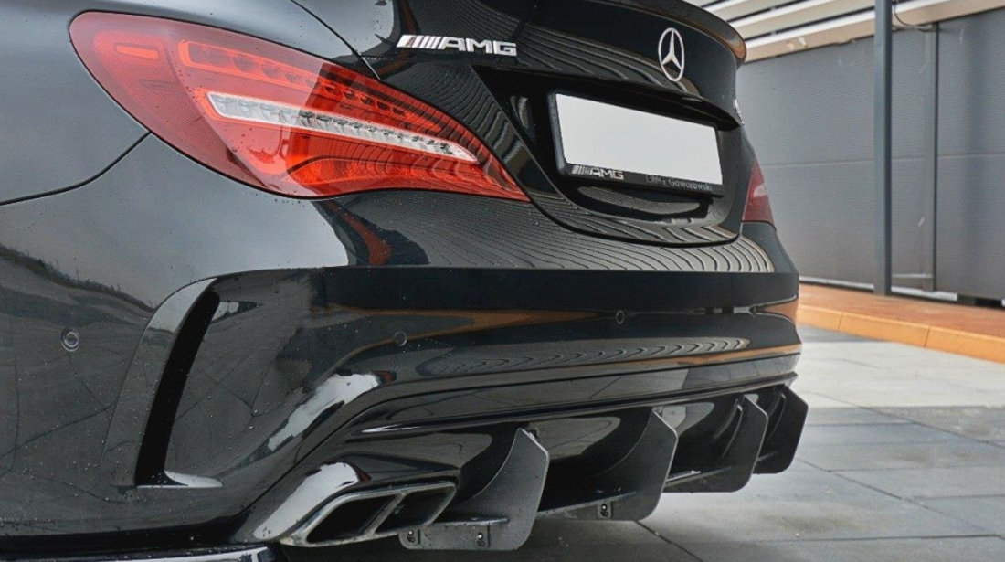 Difuzor Bara Spate R V.1 Mercedes CLA A45 AMG C117 Facelift ME-CLA-117F-AMG-CNC-RS1A