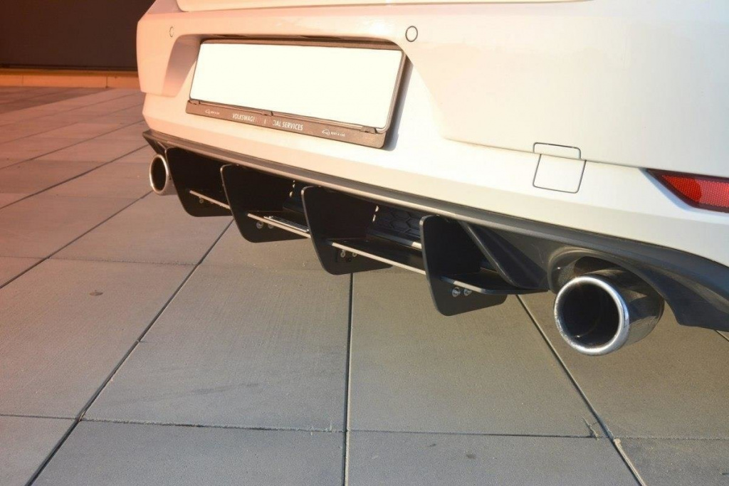 Difuzor Bara Spate R VW GOLF MK7 GTI FACELIFT VW-GO-7F-GTI-CNC-RS1A