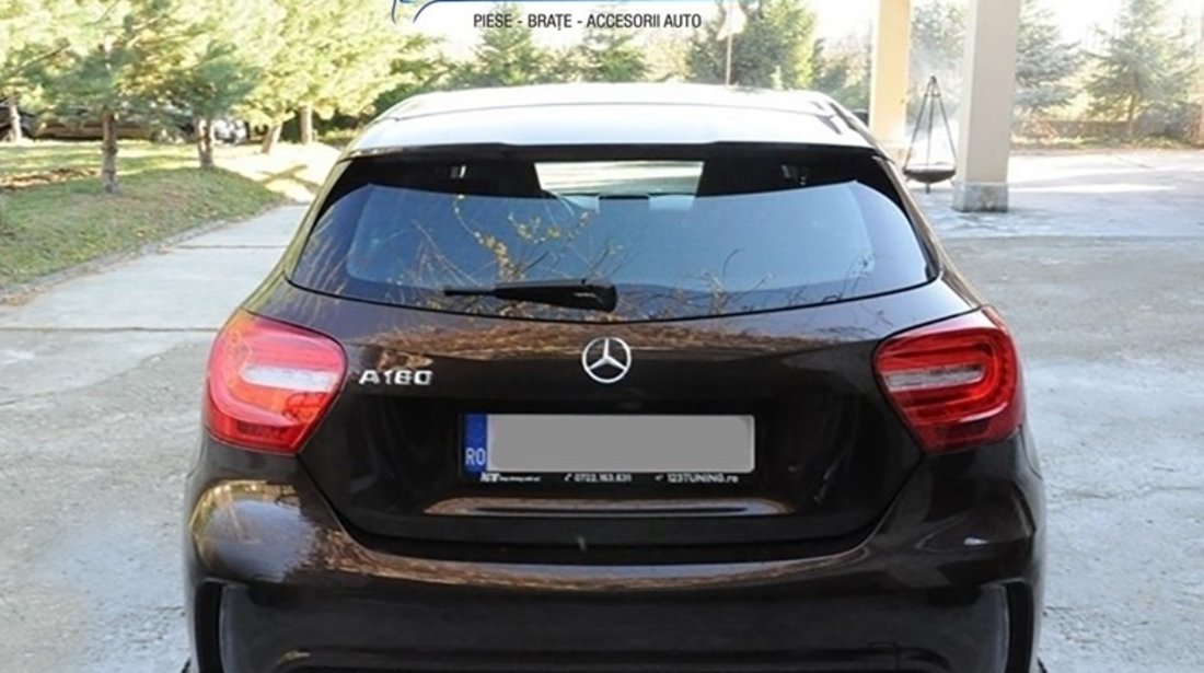 Difuzor bara spate si ornamente de evacuare Mercedes Benz A-Class W176 (2012-2018) AMG Design