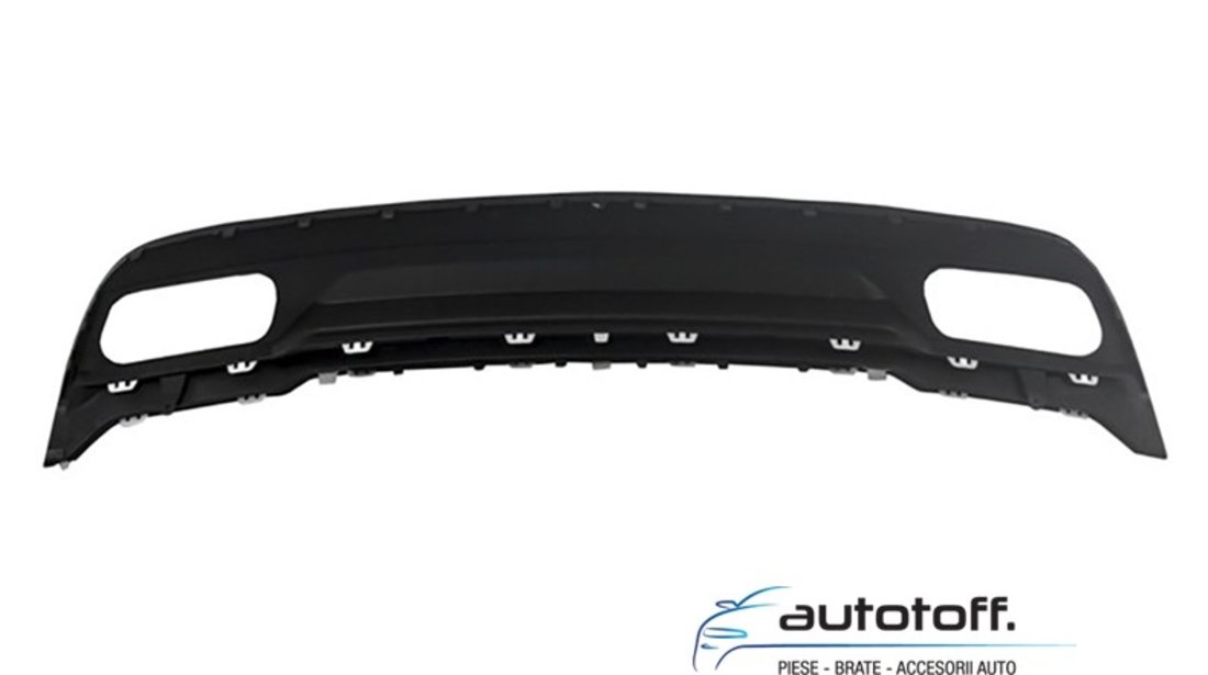 Difuzor bara spate si ornamente de evacuare Mercedes Benz A-Class W176 (2012-2018) AMG Design