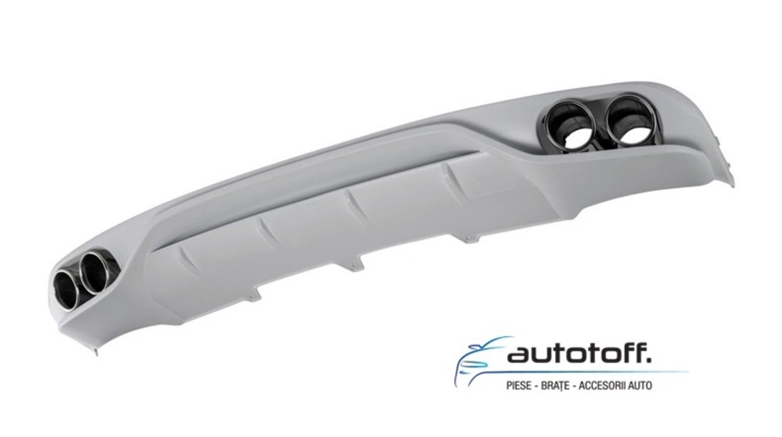 Difuzor bara spate si ornamente evacuare Audi A4 B8 8K (2008-2011) ABT Design