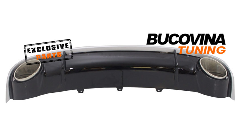DIFUZOR BARA SPATE SI ORNAMENTE EVACUARE AUDI A4 B8 (2008-2012) RS4 DESIGN