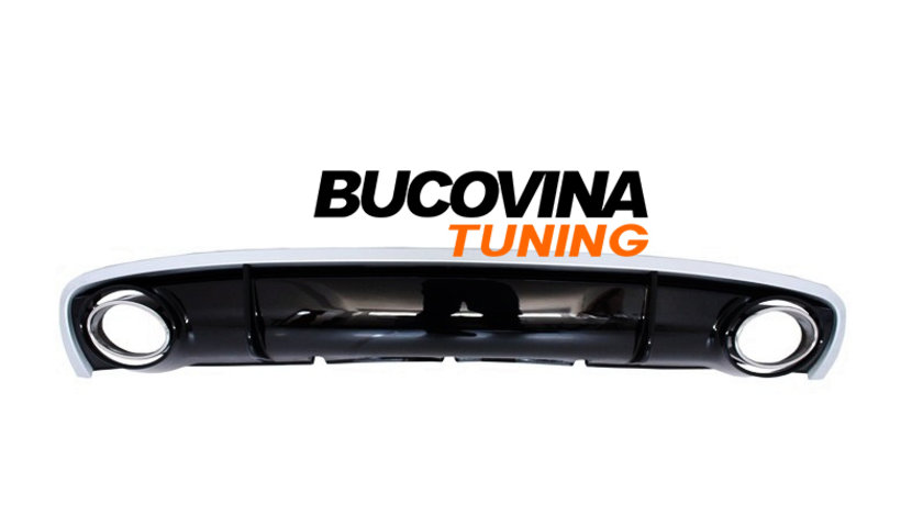 DIFUZOR BARA SPATE SI ORNAMENTE EVACUARE AUDI A6 4G (2010-2014) RS6 DESIGN