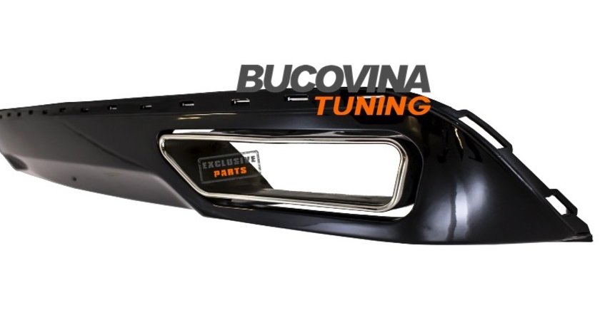 DIFUZOR BARA SPATE SI ORNAMENTE EVACUARE AUDI A6 4G (2010-2014) W12 DESIGN