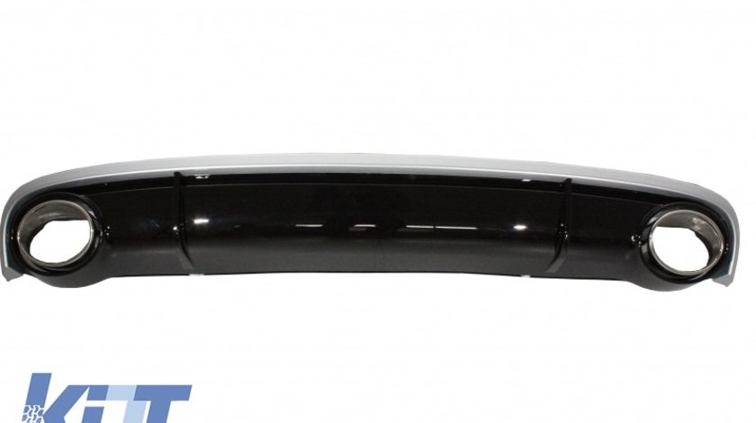 Difuzor Bara Spate si Ornamente Evacuare Audi A6 4G (2010-2014) RS6 Design