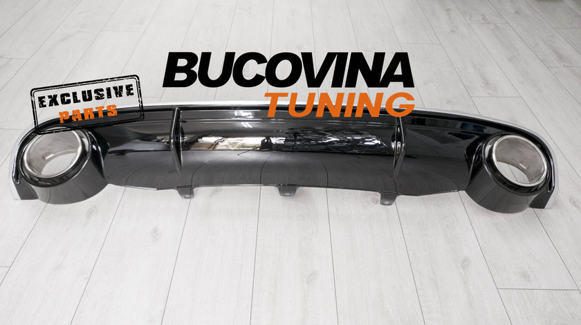 DIFUZOR BARA SPATE SI ORNAMENTE EVACUARE AUDI A7 4G (2010-2014) RS7 DESIGN