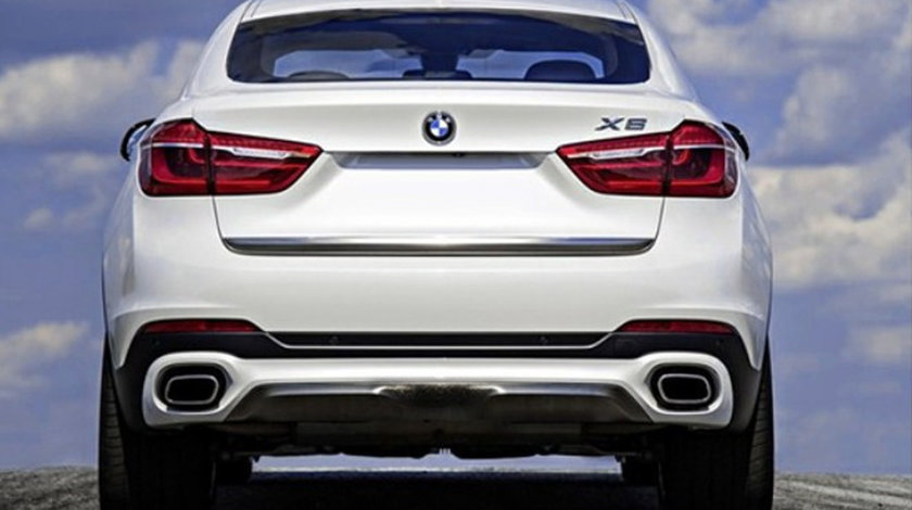 Difuzor bara spate si Ornamente evacuare BMW X6 F16 V8
