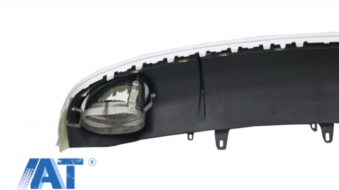 Difuzor Bara Spate si Ornamente Evacuare compatibil cu Audi A7 4G (2010-2014) RS7 Design