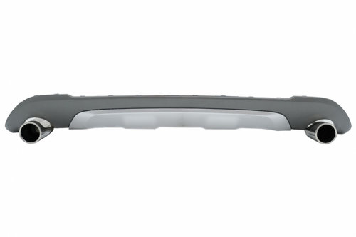 Difuzor Bara Spate si Sistem Evacuare compatibil cu BMW X1 SUV F48 (06.2015-up) M Sport Look RDBMX1F...