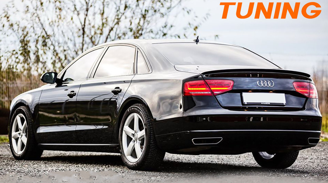 Difuzor Bara Spate si Tobe Finale compatibile cu Audi A8 D4 4H (10-14)