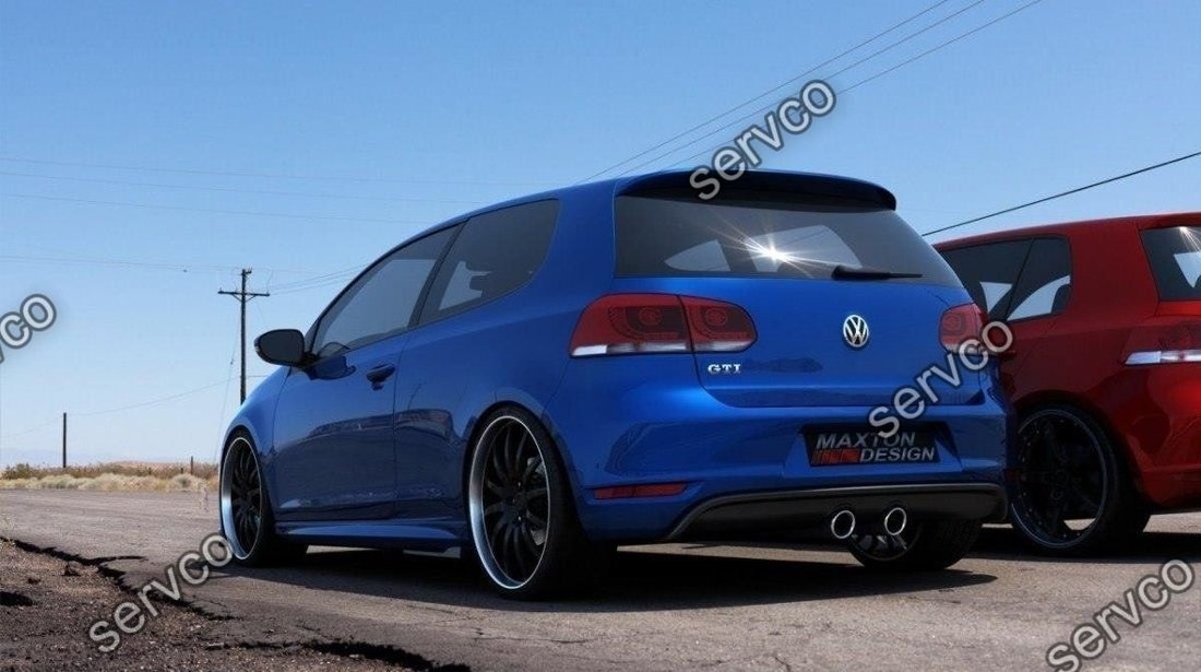 Difuzor bara spate Volkswagwn Golf 6 GTI R32 Look 2008-2012 v1