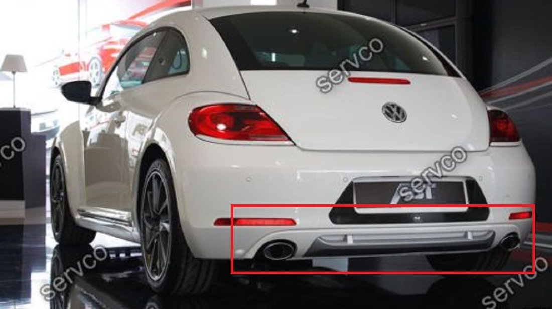 Difuzor bara spate VW Beetle 5C1 ABT 2010 – 2016