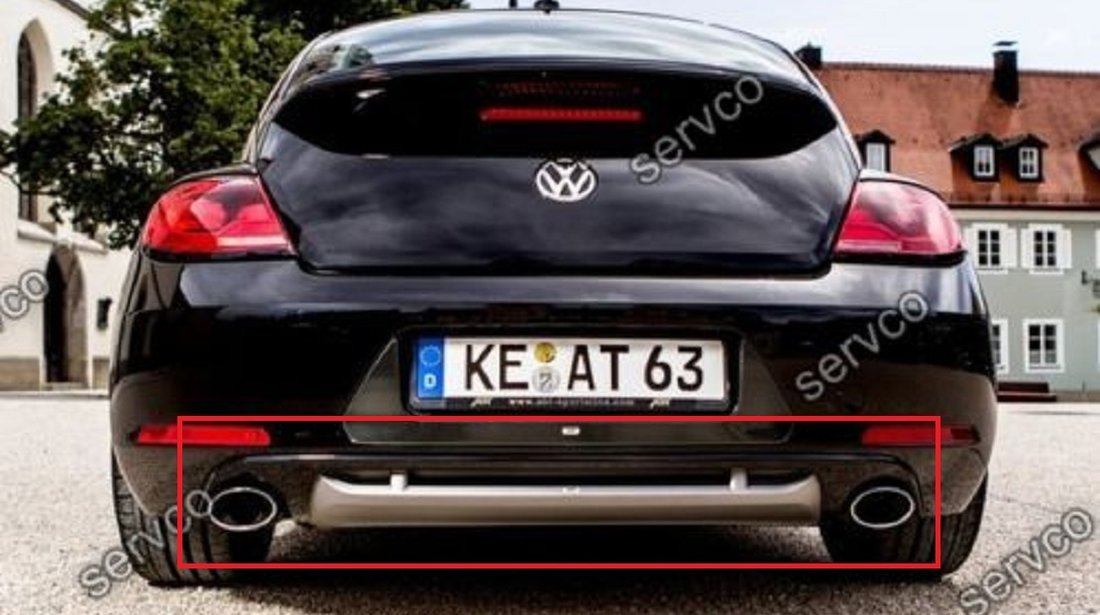 Difuzor bara spate VW Beetle 5C1 ABT 2010 – 2016