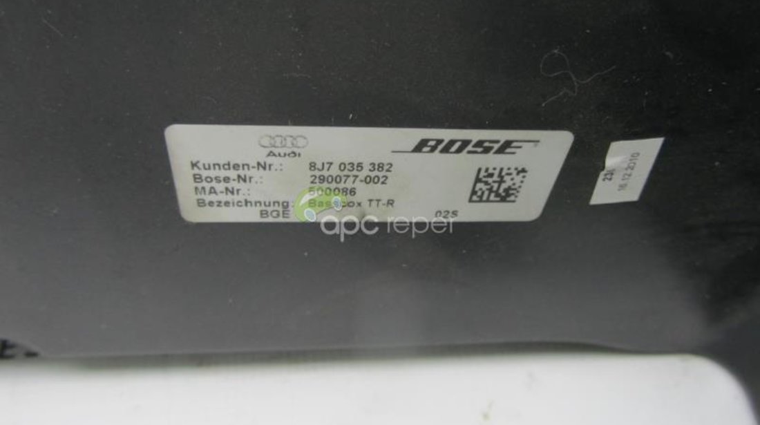 Difuzor bas - subwoofer Bose Audi TT Cabrio 8J cod 8J7035382