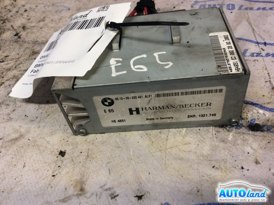 Difuzor/boxa 6920461 Amplificator Boxe BMW 7 E65,E66 2001