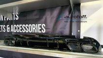 Difuzor C63 AMG Mercedes W205 S205 (14-20) Full Bl...