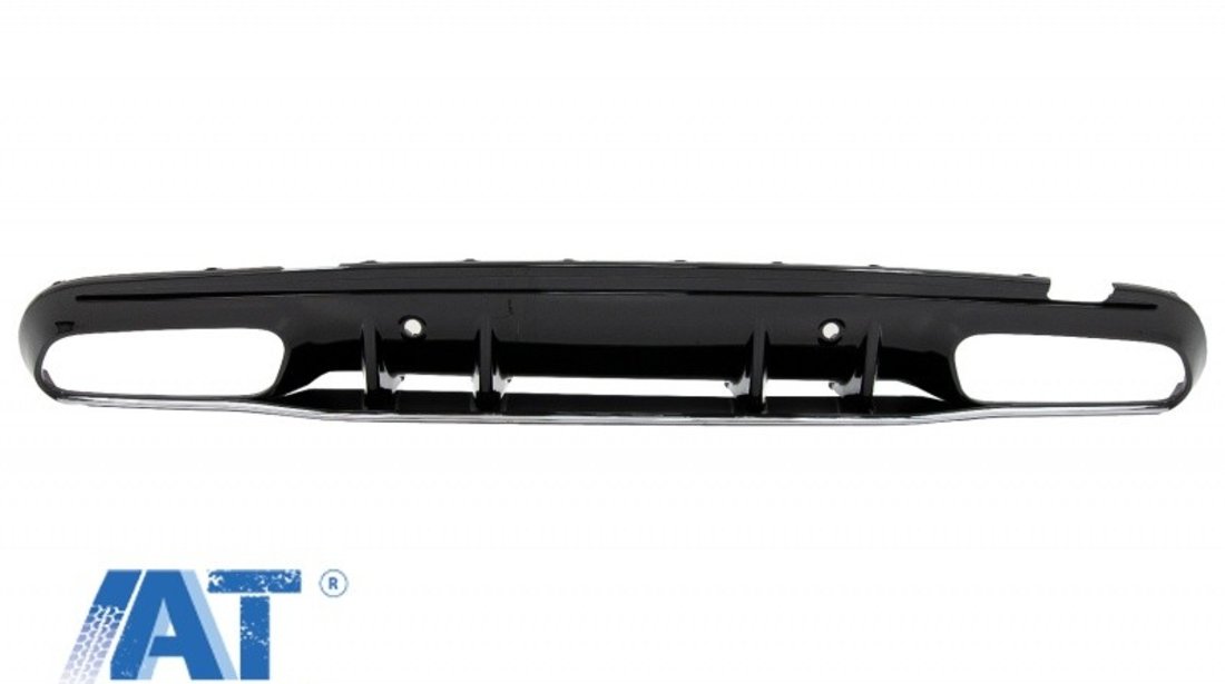 Difuzor compatibil cu MERCEDES C-Class W205 S205 (2014-2020) C63S Design pentru bara AMG Sport Line