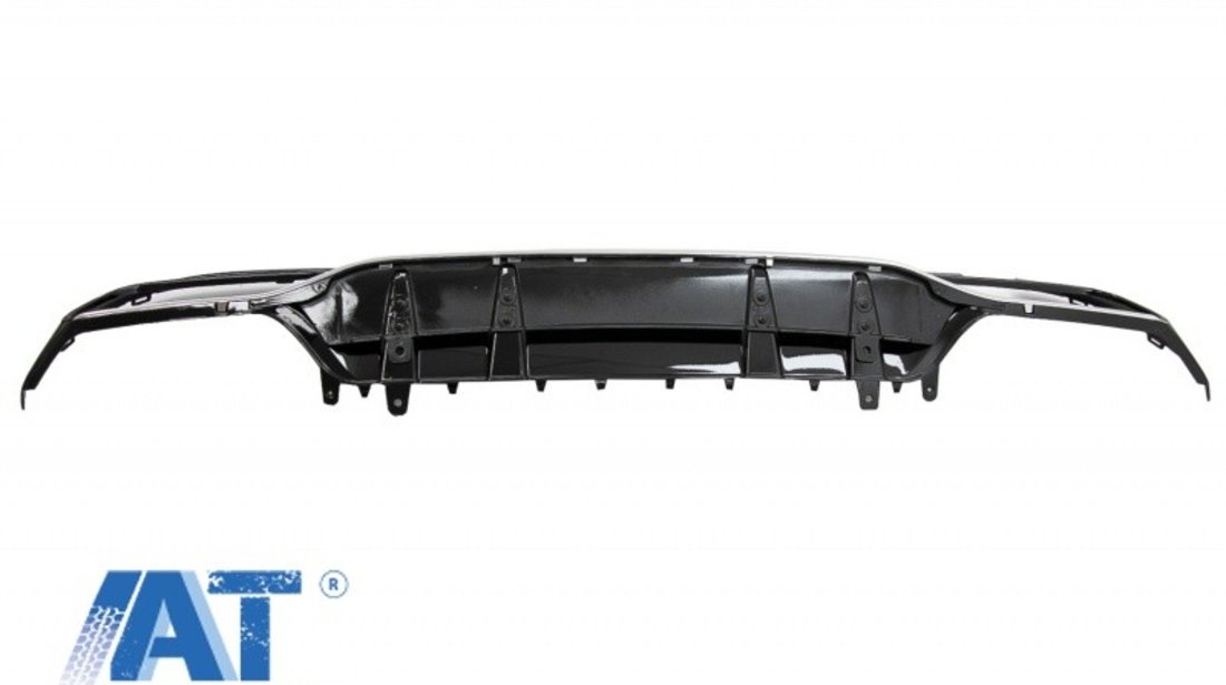 Difuzor compatibil cu MERCEDES C-Class W205 S205 (2014-2020) C63S Design pentru bara AMG Sport Line