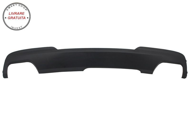 Difuzor de aer cu evacuare dubla BMW Seria 5 F10 F11 Non-LCI LCI (2011-2017) M-Tec- livrare gratuita