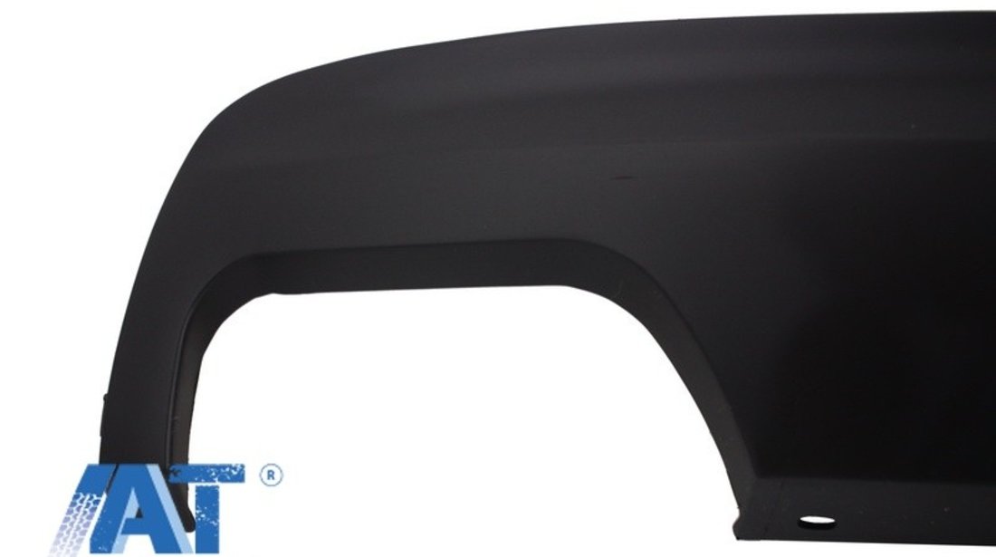 Difuzor de aer cu evacuare dubla compatibil cu BMW F10 Seria 5 (2011-2013) M-Technik Design