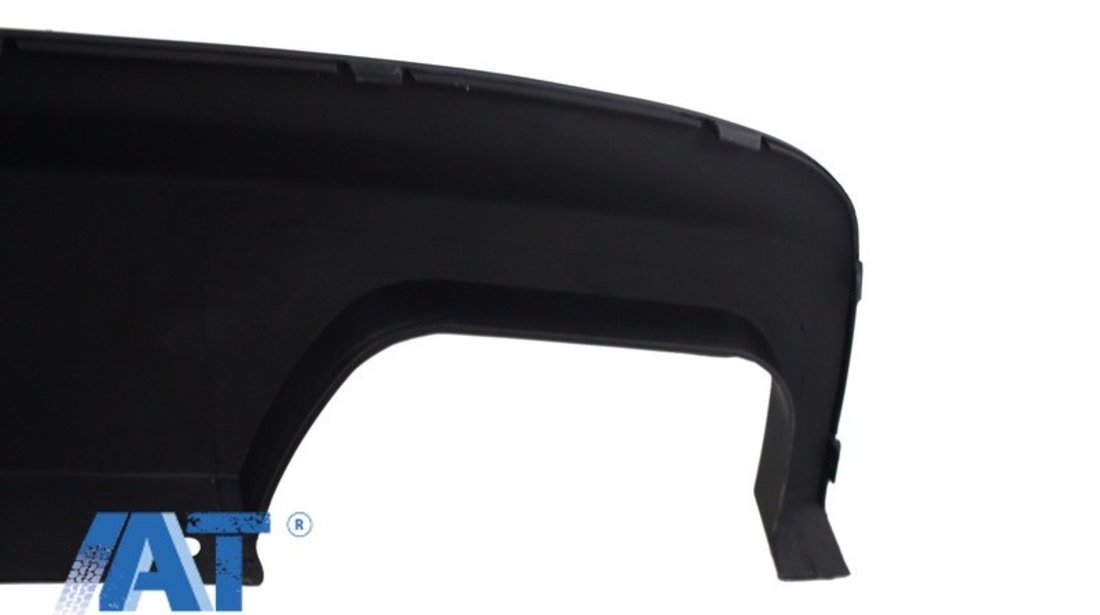 Difuzor de aer cu evacuare dubla compatibil cu BMW F10 Seria 5 (2011-2013) M-Technik Design