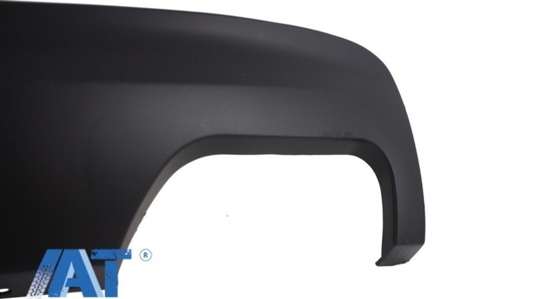 Difuzor de aer cu evacuare dubla compatibil cu BMW F10 Seria 5 (2011-2013) M-Technik Design