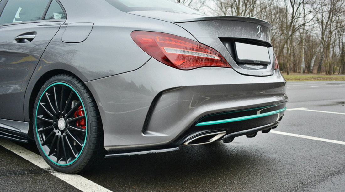 Difuzor Difusser Prelungire Bara Spate MERCEDES-BENZ CLA C117 AMG-LINE FACELIFT ME-CLA-117F-AMGLINE-RS1G