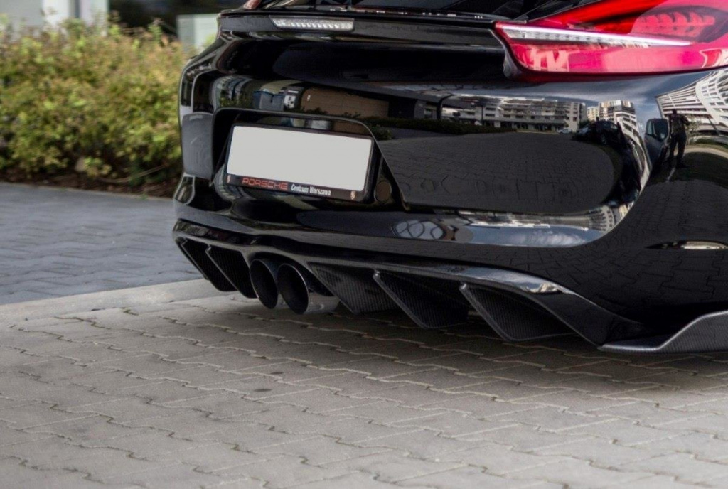 Difuzor Difusser Prelungire Bara Spate Porsche Cayman Mk2 981C PO-CA-981-FRS1FP