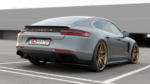 Difuzor Difusser Prelungire Bara Spate Porsche Panamera Turbo 971 PO-PA-971-T-RS1T