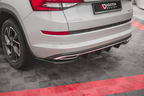 Difuzor Difusser Prelungire Bara Spate Skoda Kodiaq Mk1 Sportline SK-KO-1-SL-RS1C+RS1RC