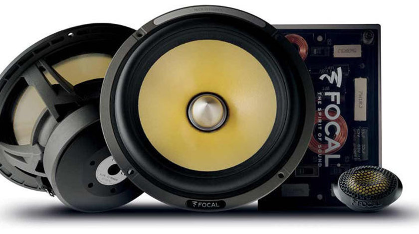 Difuzor două căi 16,5cm FOCAL ES 165 K2 Putere maximă: 200W Putere nominală: 100W RMS