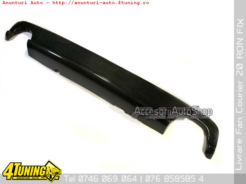 Difuzor dublu bara spate BMW E39 Plastic