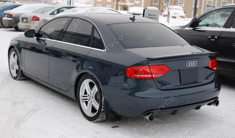 Difuzor evacuare bara spate Audi A4 B8 8K S4 RS4 Sline ver3