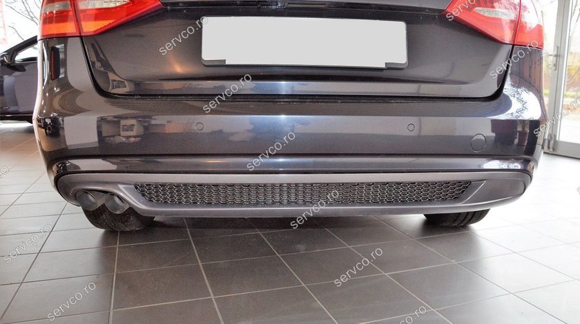 Difuzor evacuare bara spate AUDI A4 B8 FACELIFT Sline S4 Rs4 ver1